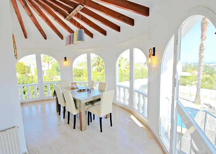 Aaron - With Stunning Views And Private Pool In Calp