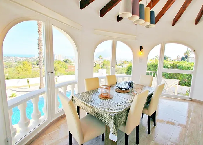 Villa Aaron - With Stunning Views And Private Pool In