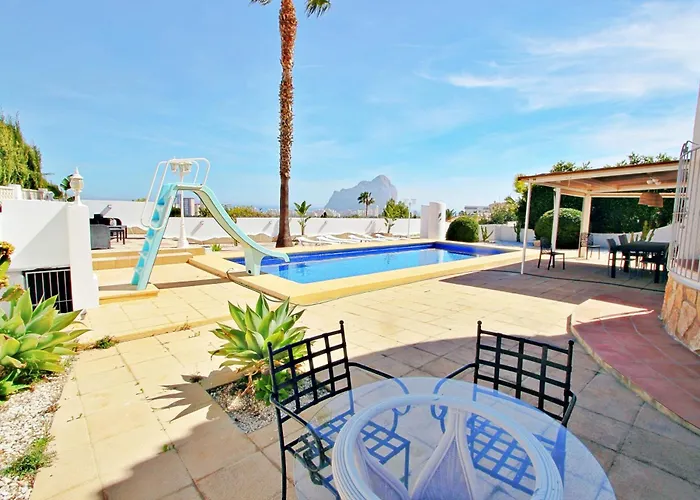 Aaron - With Stunning Views And Private Pool In Villa Calpe